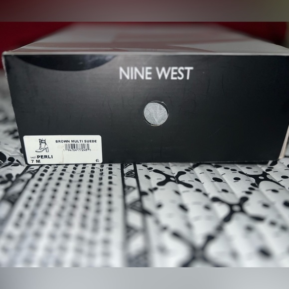 Nine West Womens Perli, brown Brown Milti Suede - Picture 2 of 9